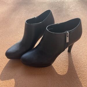 Liz Claiborne Black Ankle Boots